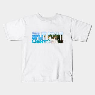 SPLIT POINT Lighthouse - Great Ocean Road - Victoria Australia Kids T-Shirt